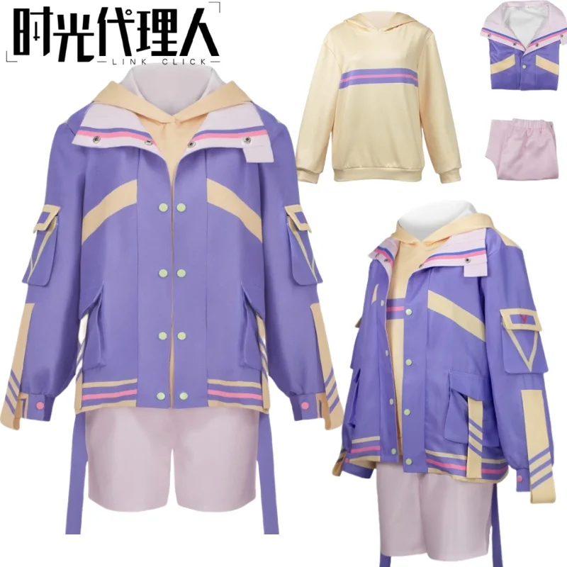 

New LINK CLICK Everyday Casual Wear Cartoon LiTianChencos Costume Full Set of Accessories Cosplay Holiday Gifts for Girls