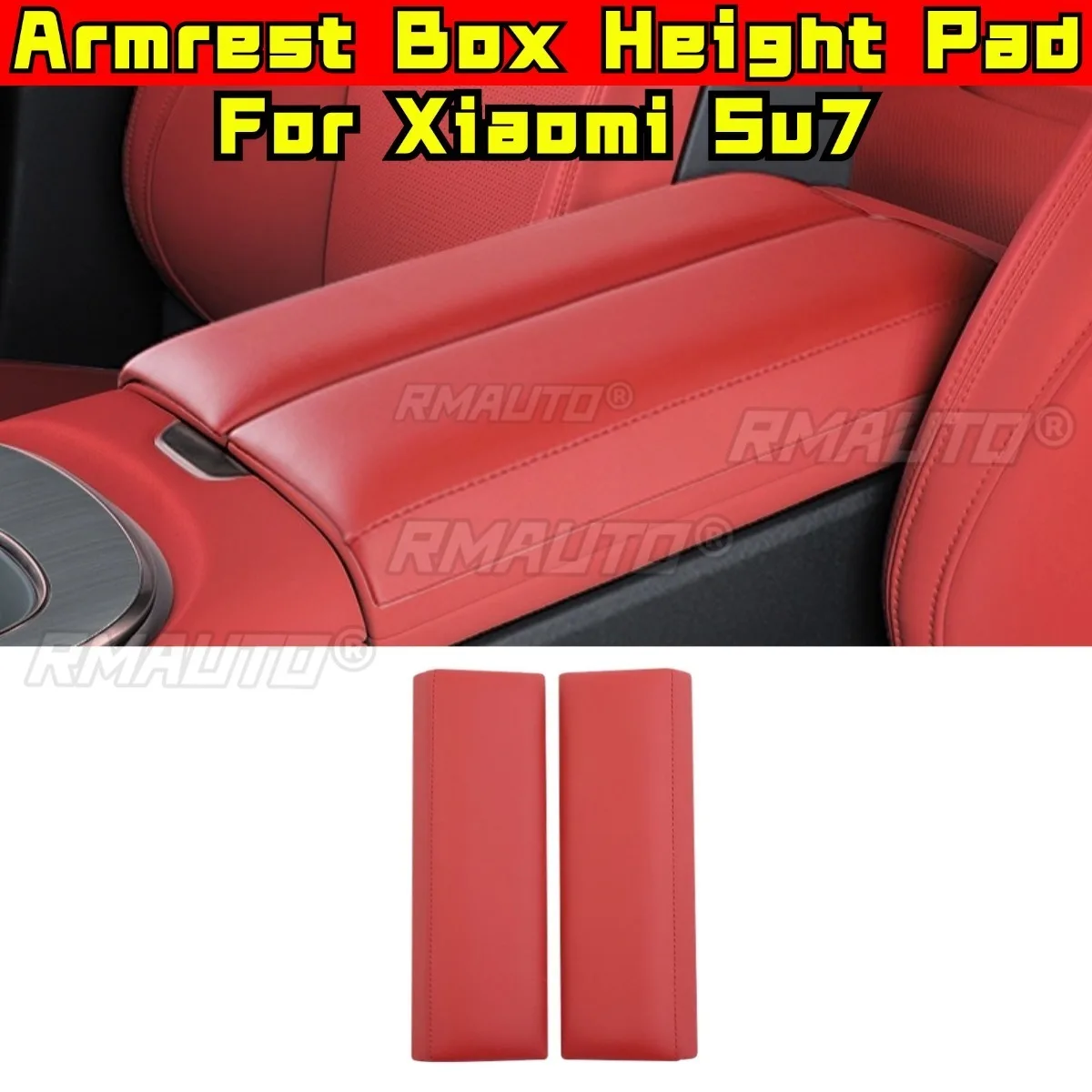 

The Height Increasing Pad The Center Console Armrest Box For Xiaomi SU7 Central Panel Protective Cover Car Interior
