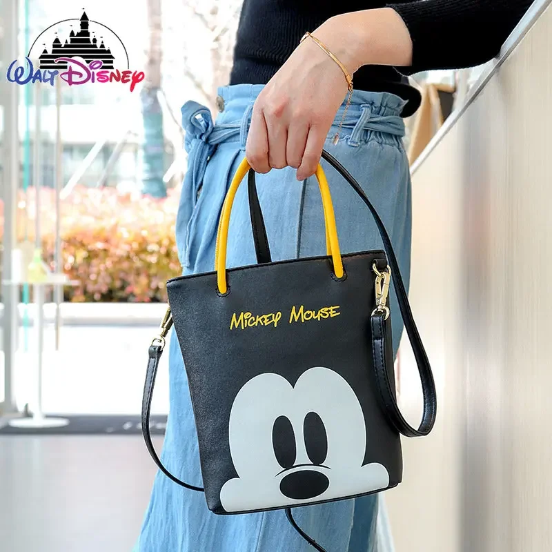 Disney Mickey borsa a tracolla monospalla da donna originale di marca di lusso Mini borsa da donna Cartoon Fashion Mini borsa da donna