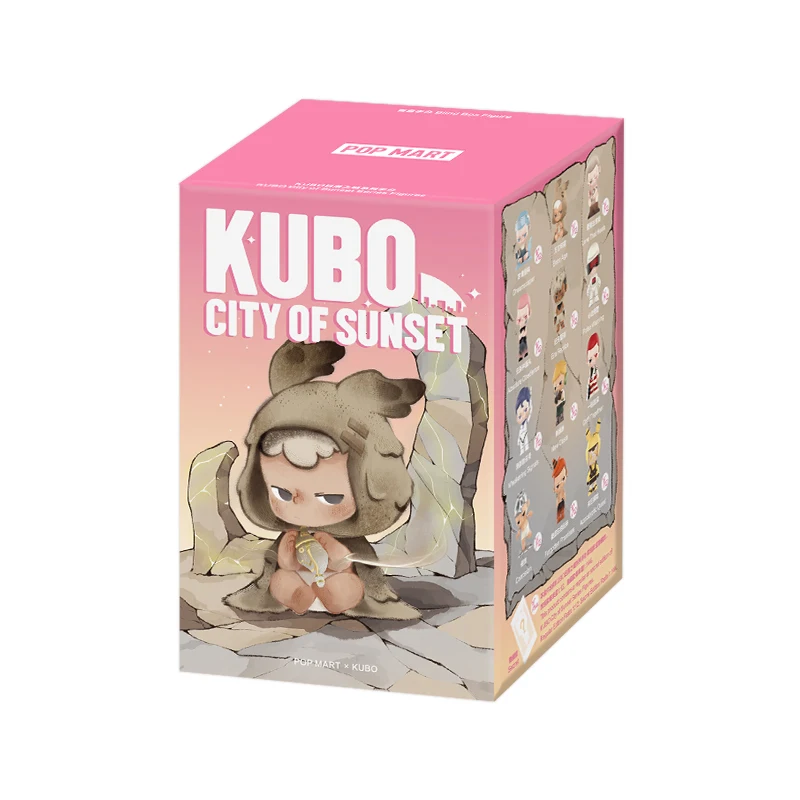 POP MART KUBO City of Sunset Series Figures 1PC/12PCS Blind Box