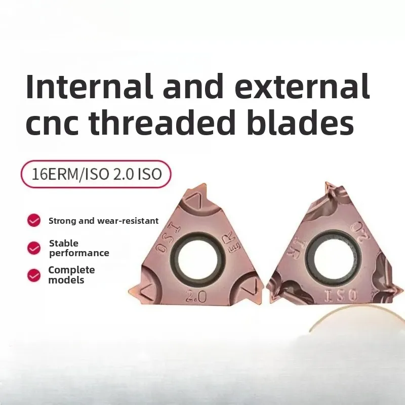 

Оригинальная токарная пластина с ЧПУ 16ERM 16IRM 2.5ISO 1.0ISO 1.5ISO 2.0ISO 3.0ISO 11 Вт 14 Вт LF6118 AG55 AG 60 Гарантия качества