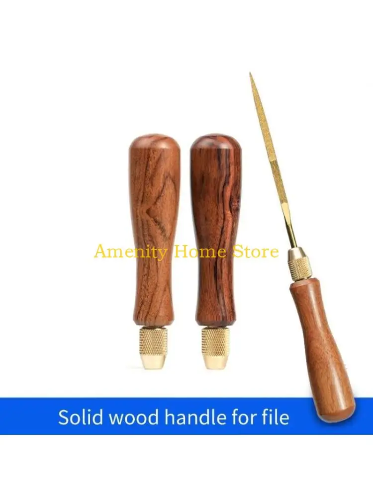 F26C Diamond Metal File Fine Round Needle File for Wood Stone Glass Jewelry Jewelers Carving Sanding Polishing Tool
