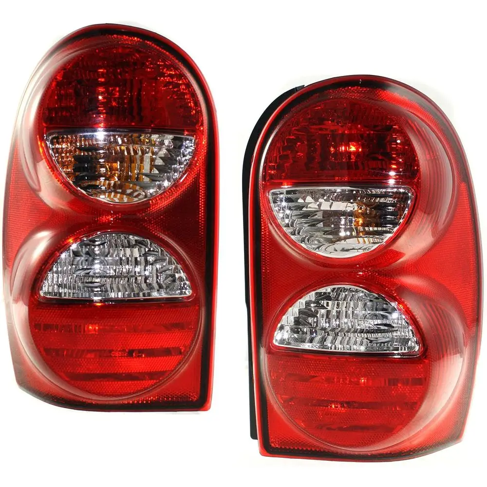 

Tail Light Assembly For Jeep Liberty 2005-2007 Halogen With Bulb Driver, Passenger Side, Tail Lights Assembly