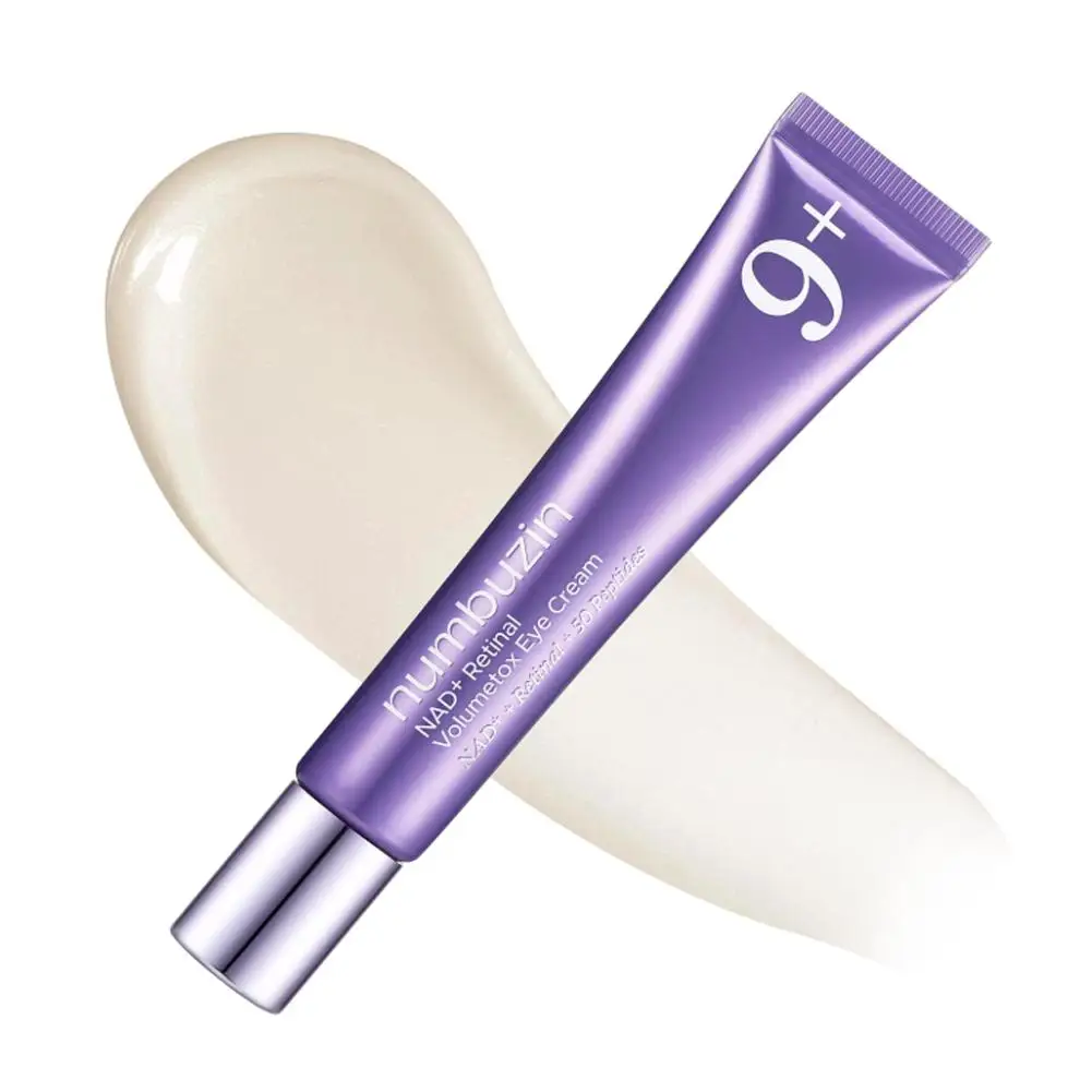 Numbuzin No.9 NAD+ Retinal Volumetox Eye Cream Anti-Aging Eye Treatment Reduces Fine Lines Wrinkles Dark Circles Skin Care