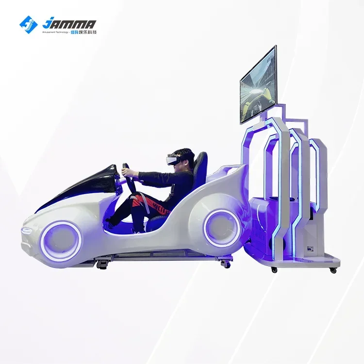 Earn Money High Profit 9D Virtual Reality Car Game Machine Driving Simulator VR Racing Simulator