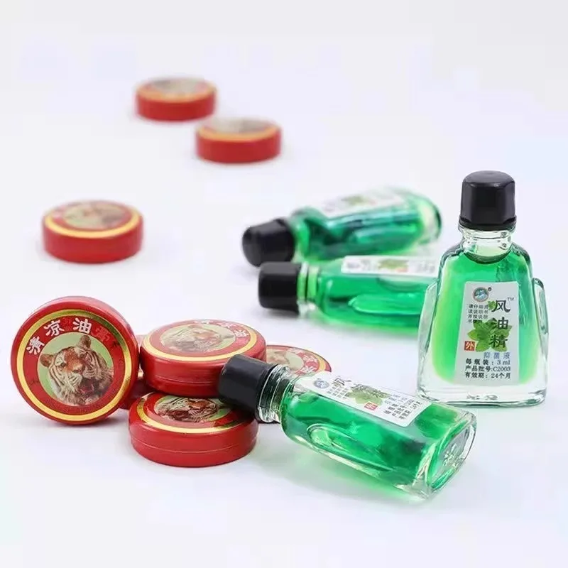 1Pc Tiger Balm Essential Oil Treatmentof Influenza Cold Headaches Dizziness Muscle Tiger Solid Balm Ointment Fragrance Wholesale