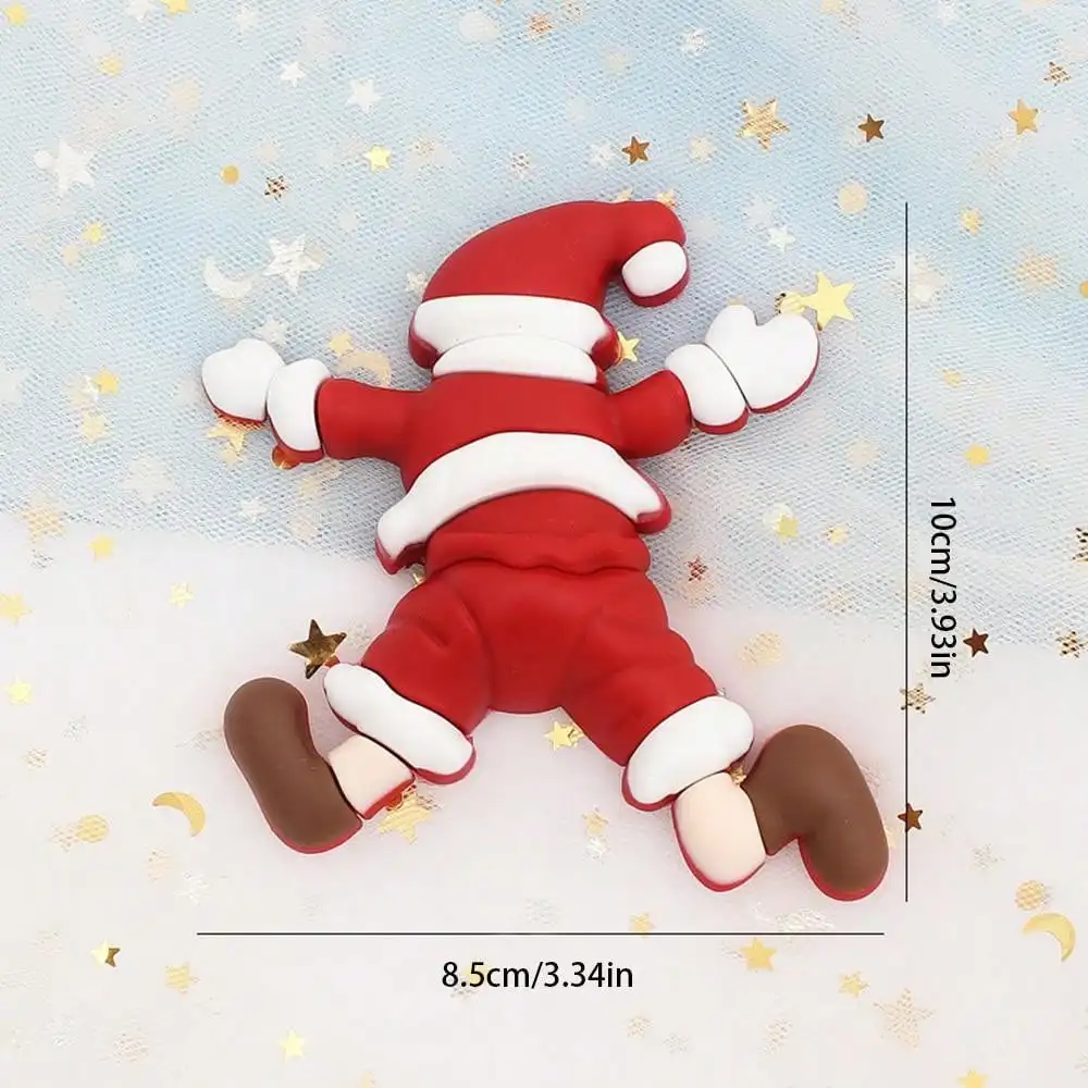 3 teile/satz Weihnachten Kuchen Dekor Cartoon Santa Claus Weihnachten Frohe Weihnachten Party Geschenk Kuchen Topper Dekoration Versorgung ﻿ – Detail 6