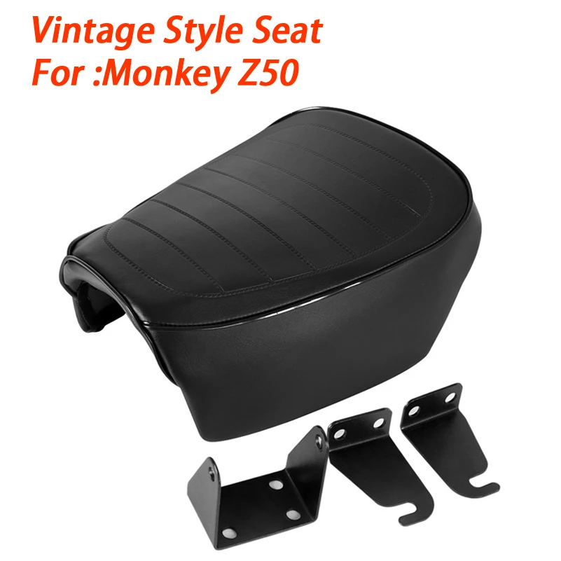 motorcycle seat For HONDA Mini MONKEY Z50 50CC 50 Z50J BLACK FAT SEAT Z50J BIKE