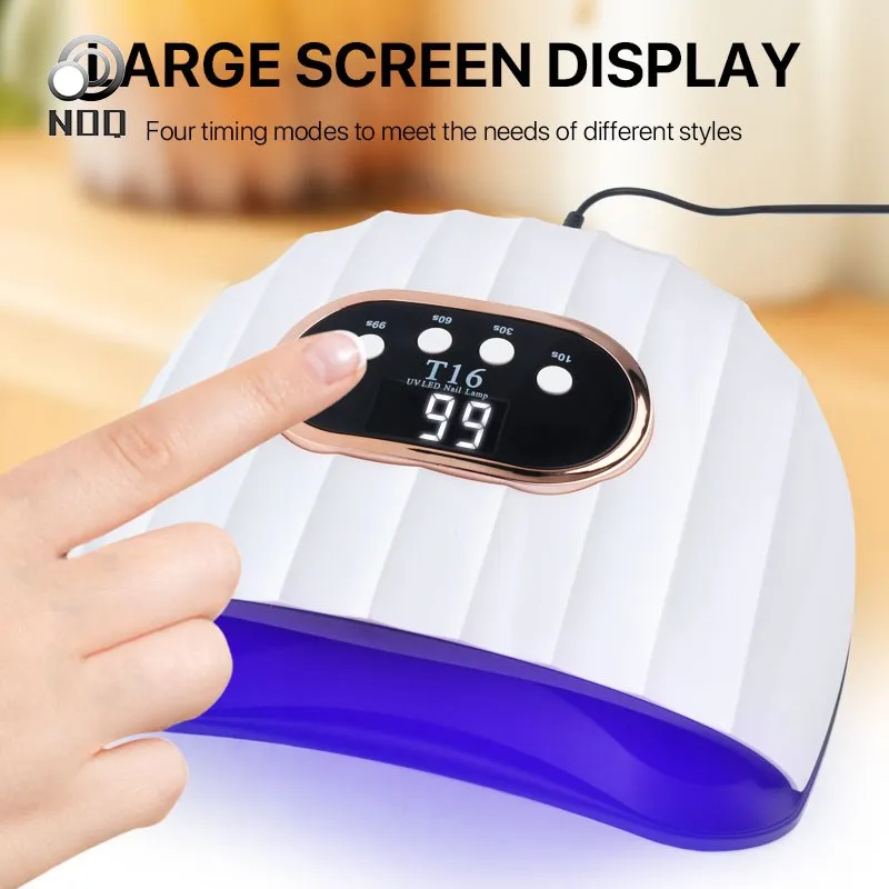 66 LED UV LED Nail Lamp Fast Gel Nail Light Gel PolishProfessional Curing Lamp  For Fingernail And Toenail Home Salon Use