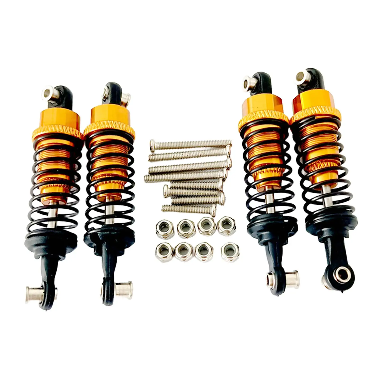 4 pièces amortisseurs pièces de rechange pour télécommande voiture amortisseurs de remplacement ensemble 1/12 1/16 échelle pour MN82 MN99S MN78 B24 C14