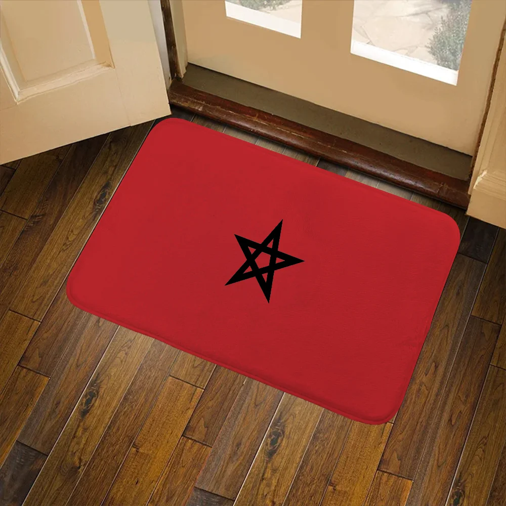 

African Country Flags Exterior Entrance Carpet for Kitchen Doormat Outdoor Mat Carpets Bedroom Mats Bathroom Rug Custom Home the