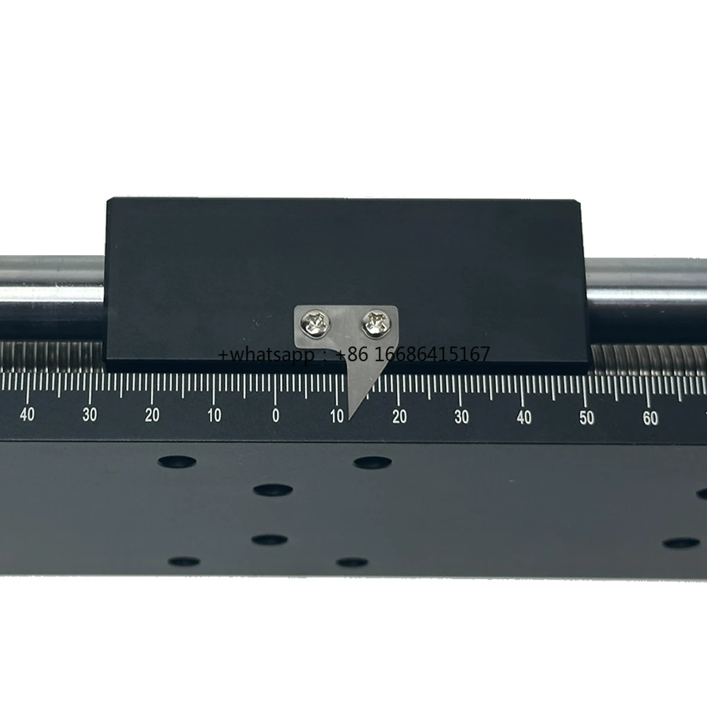 Effective Stroke 50mm 100mm 150mm 200mm 300mm Aluminum Alloy Sliding Table Rail Linear Stage Transport Guide Platform 80*80mm