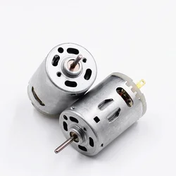 RS-385 DC Motor 12V 9800RPM High Speed Micro Motor Brushed Metal Stainless Steel Gear Motor For Electric Appliance Tools Parts