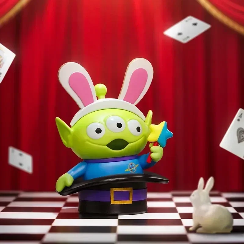 البوب مارت ديزني بيكسار الغريبة تجربة غامرة سلسلة صندوق أعمى تخمين حقيبة اللعب الأصلية دمية لطيف أنيمي الشكل الحلي هدية