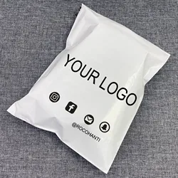 100PCS Eco Friendly Recycled Poly Mailers Shipping Bags Compostable Mailing Packaging Envelope Biodegradable Plastic Postal Bag
