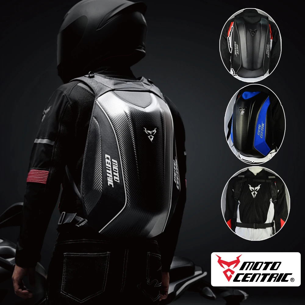 

2025 мужская сумка для мотоциклетного шлема из углеродного волокна, водонепроницаемый мотоциклетный рюкзак, расширяемый мотоциклетный чемодан, дорожная сумка 30-48L