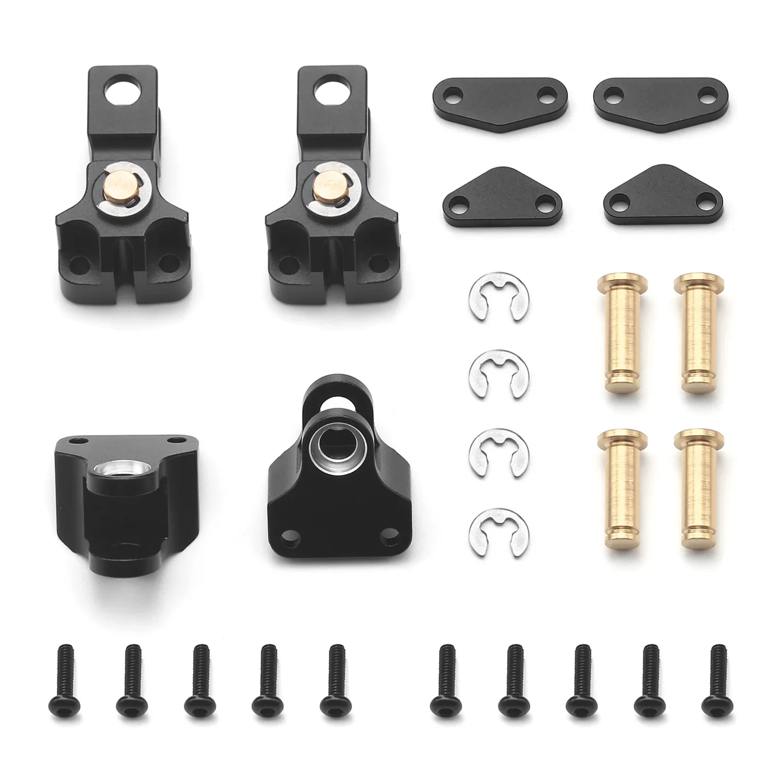 Steel Shock Absorber Suspension Leaf Spring Lifting Lug Set for 1/14 Tamiya RC Tractor Trailer Truck Model Car Upgrade Parts