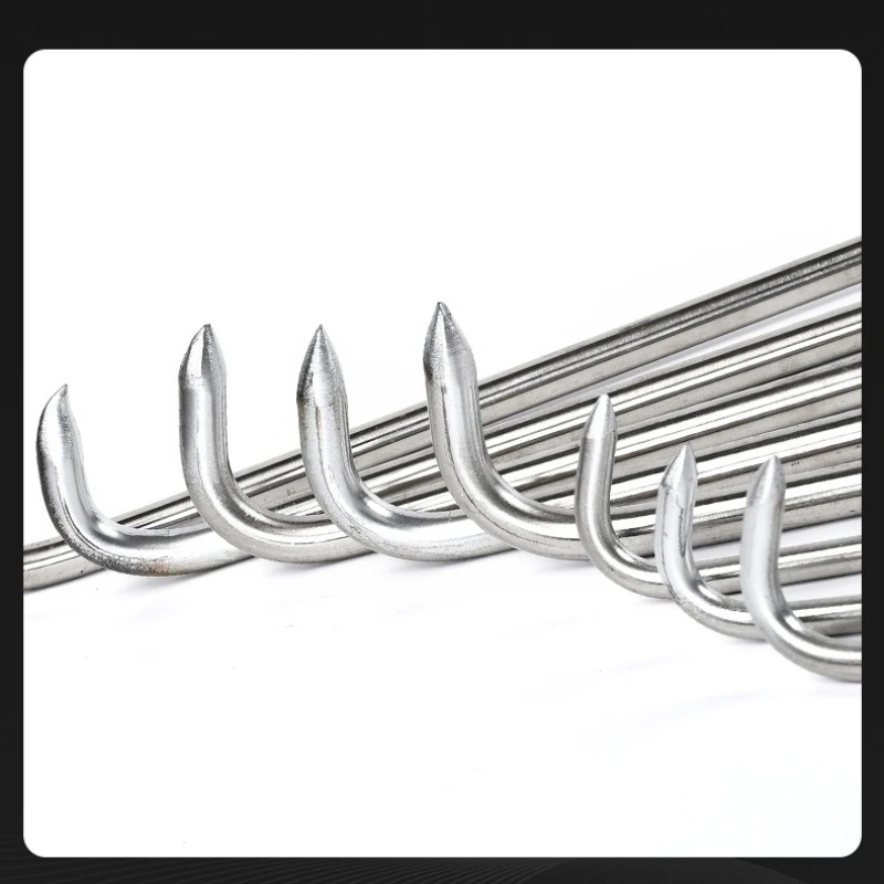 الفولاذ المقاوم للصدأ فتحة غطاء هوك الثقيلة رافع فتحة هوك أداة للمجاري والصرف شبكات آمنة وسهلة الوصول #5