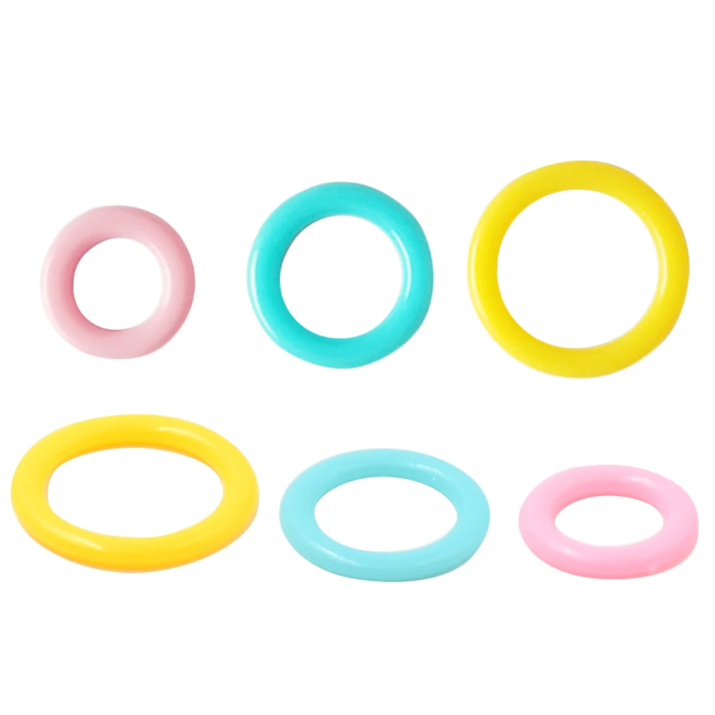 

120 Pcs Crochet Stitch Markers Knitting Accessories Locking Tools Durable Flexible Plastic Perfect DIY Crafts Projects