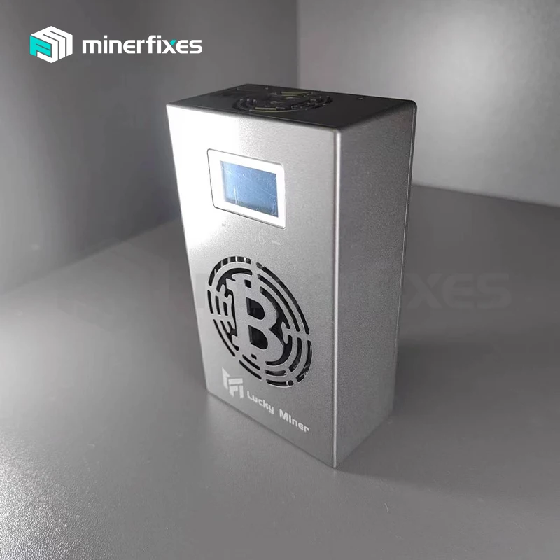 BTC Mining crypto miner 2024 Latest Solo miner home silent Lottery Device Lucky Miner Lv06 500gh/s Supports SHA-256Algorithm