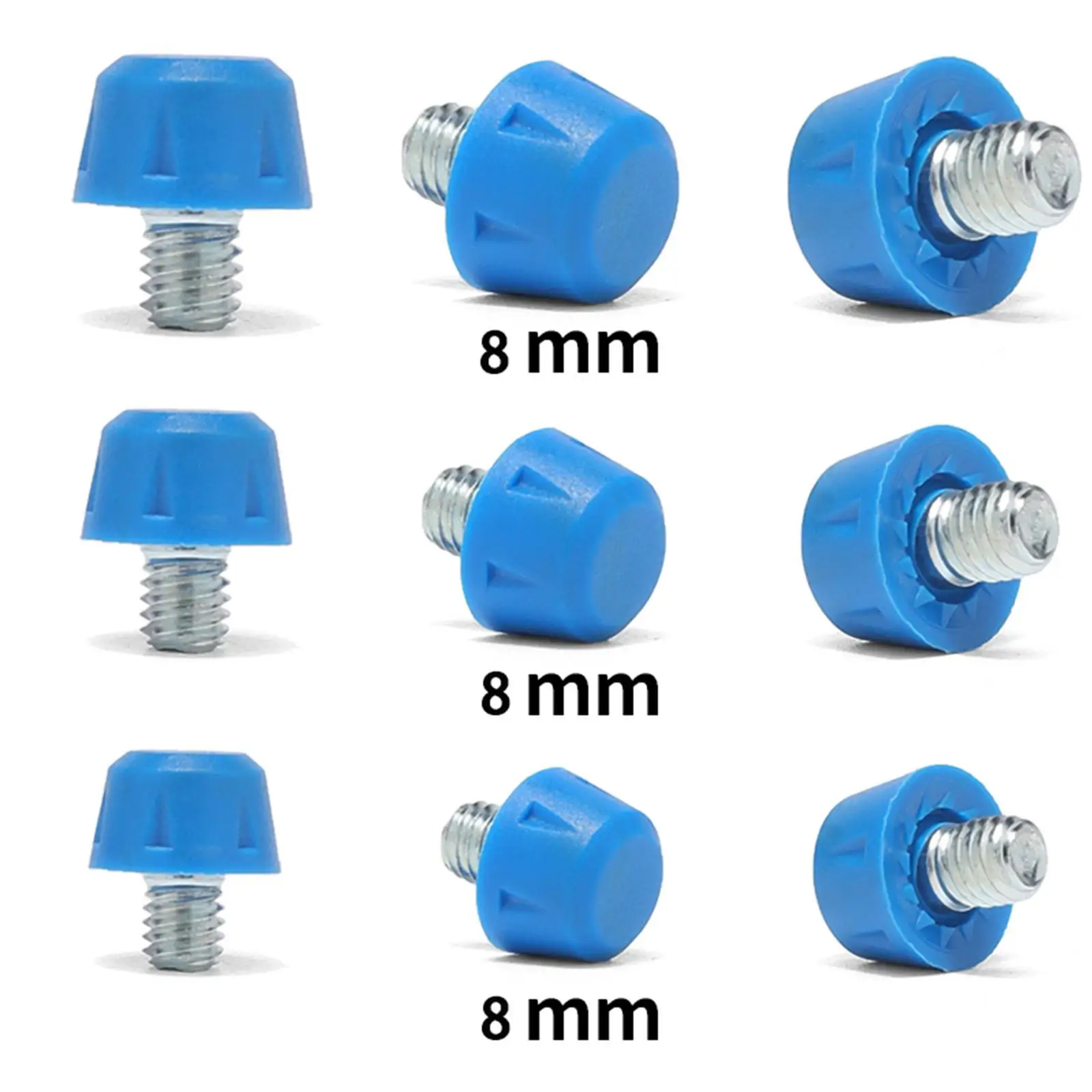 

12 шт. шипов для футбольных бутс и бутс для регби, с резьбой M6, портативные, нескользящие, для соревнований на открытом воздухе