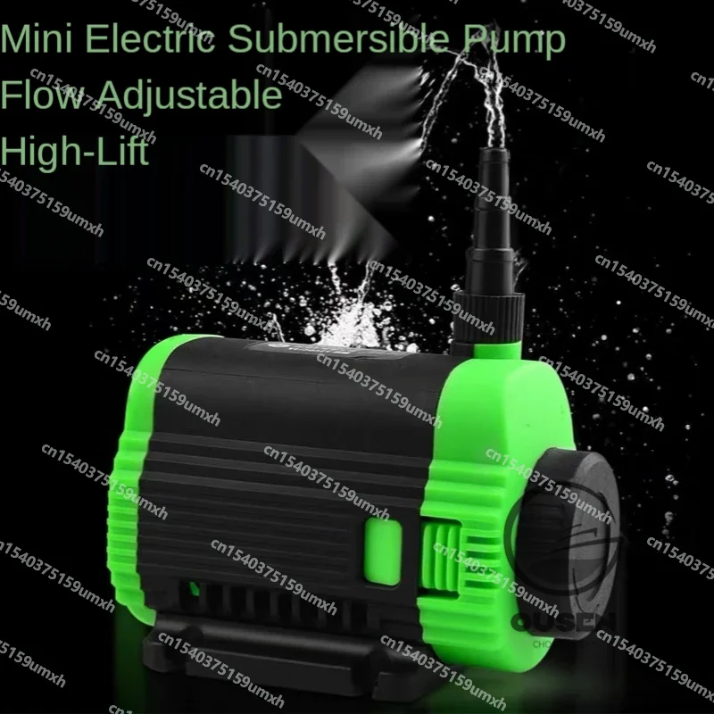 12V 60W Mini Self-priming Hydraulic Pump 15M Maximum Lifting Submersible Pump Professional for Adjustable Sink Cutting Machine