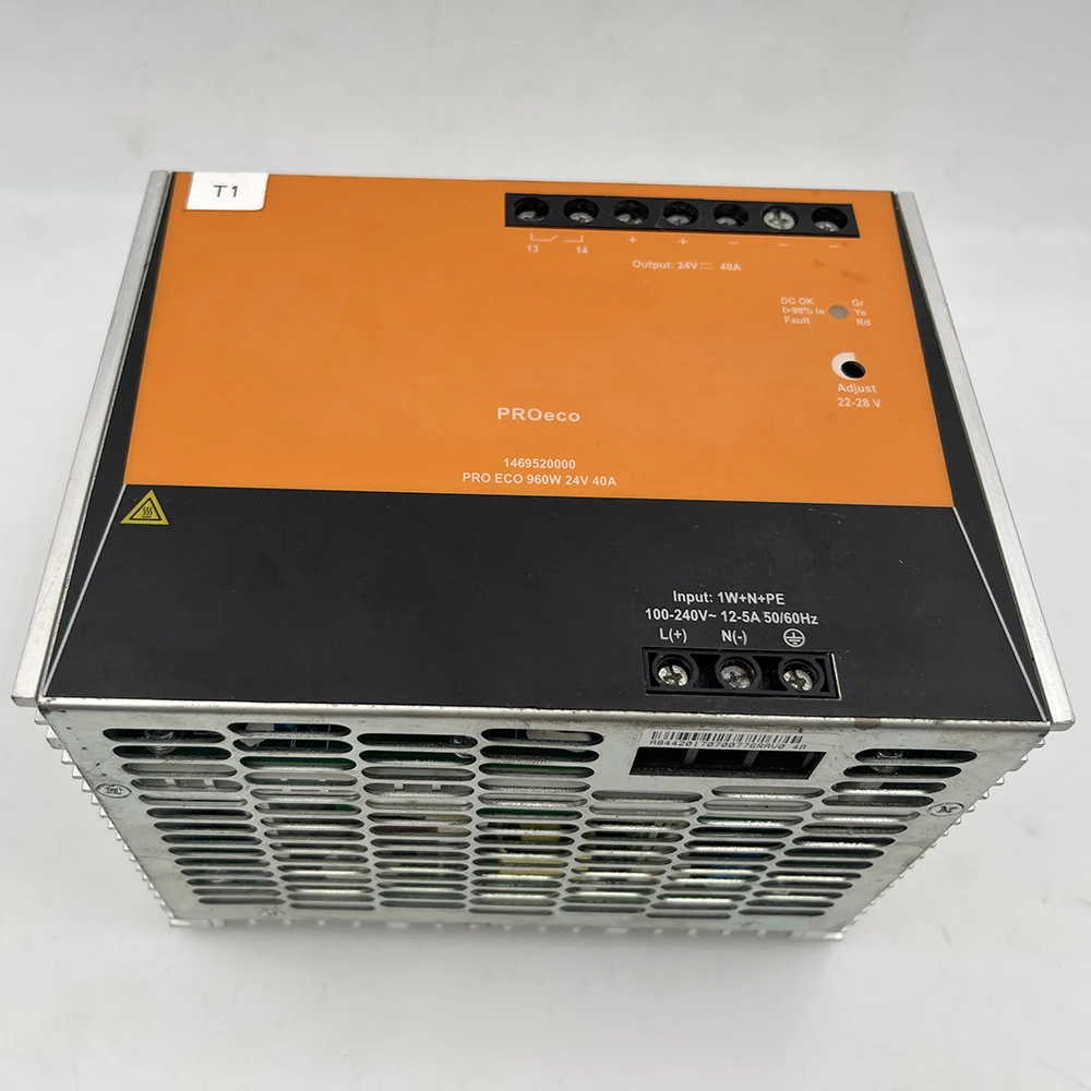Per alimentatore switching Weidmuller PRO ECO 960W 24V 40A 1469520000
