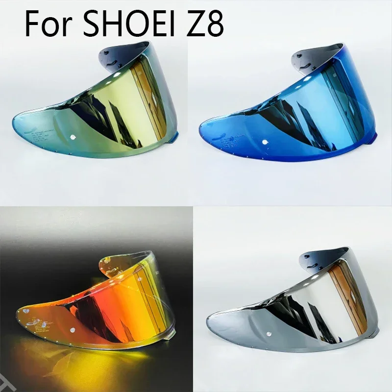 For SHOEI Z8 Helmet plating lens Day and night REVO lens sunshade lens High Strength Motorbike Helmet Parts Accessories Parts