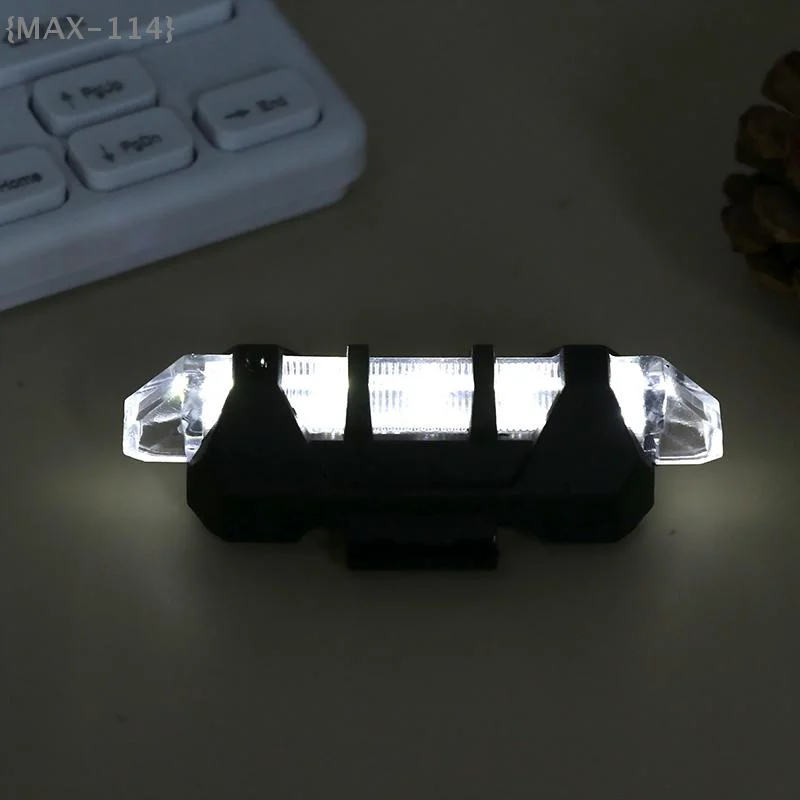 【MAX-114】USB wiederaufladbares wasserdichtes Fahrrad-Rücklicht – Warnlicht für Nachtfahrten im Freien für Mountainbike- und Rennradzubehör【WX】