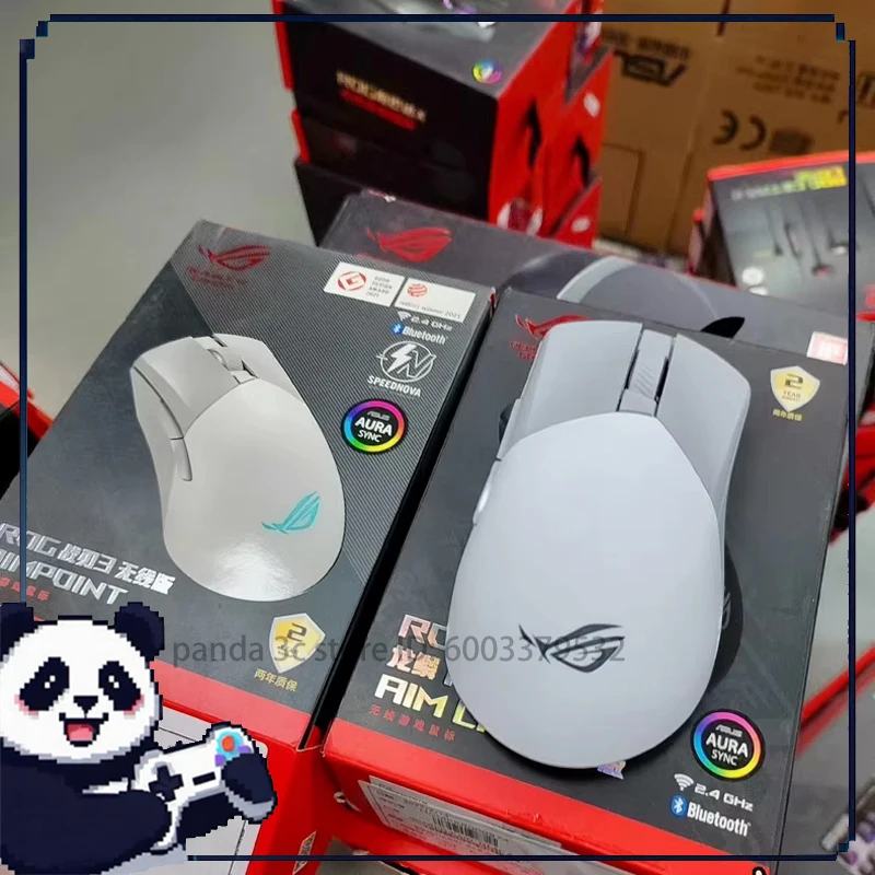 

Rog Gladius3 Wireless Game Mouse Ap Tri Mode Rgb Lightweight Aimpoint36k Sensor Esports Game Pc Desktop Accessories Mouse