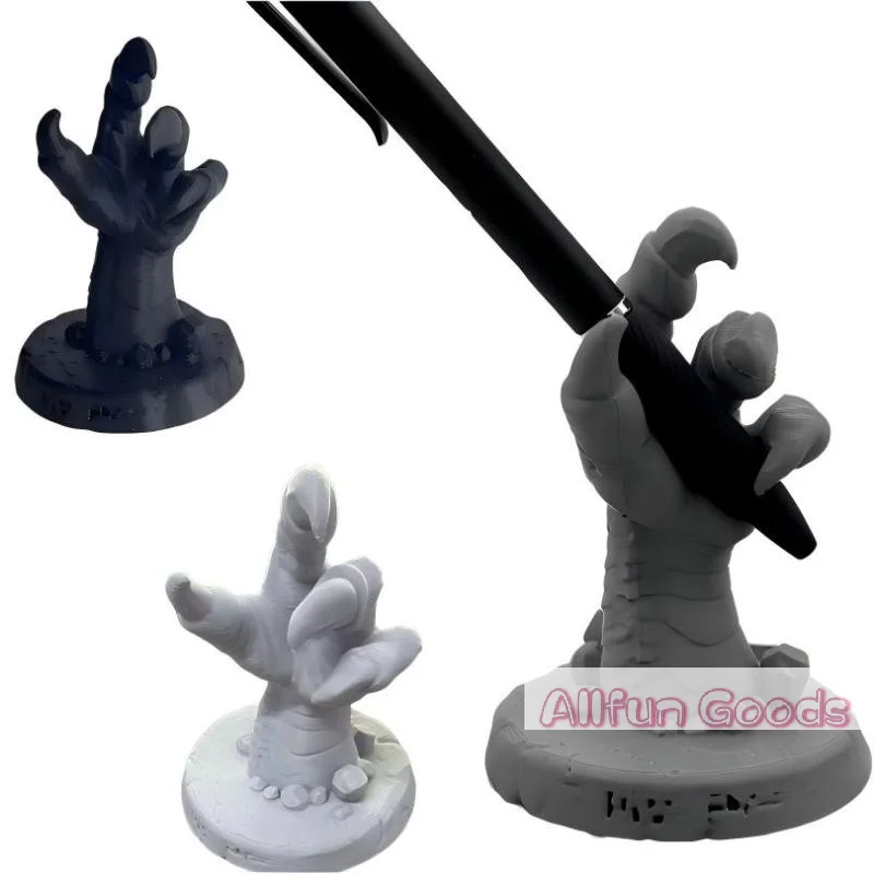 3D Printed Dragon Claw Pen Holder Cool Desktop Organizer Pen Holder Home Office Stationery Organizer For Desk Decoration Gifts
