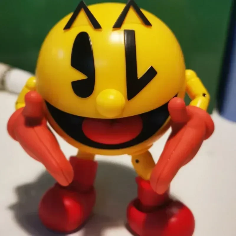 สินค้าของแท้ในสต็อก Bandai S.H. figuarts SHF Pac Man ตุ๊กตาขยับแขนขาได้พีวีซีสุดน่ารักหุ่นอะนิเมะตุ๊กตาของขวัญ