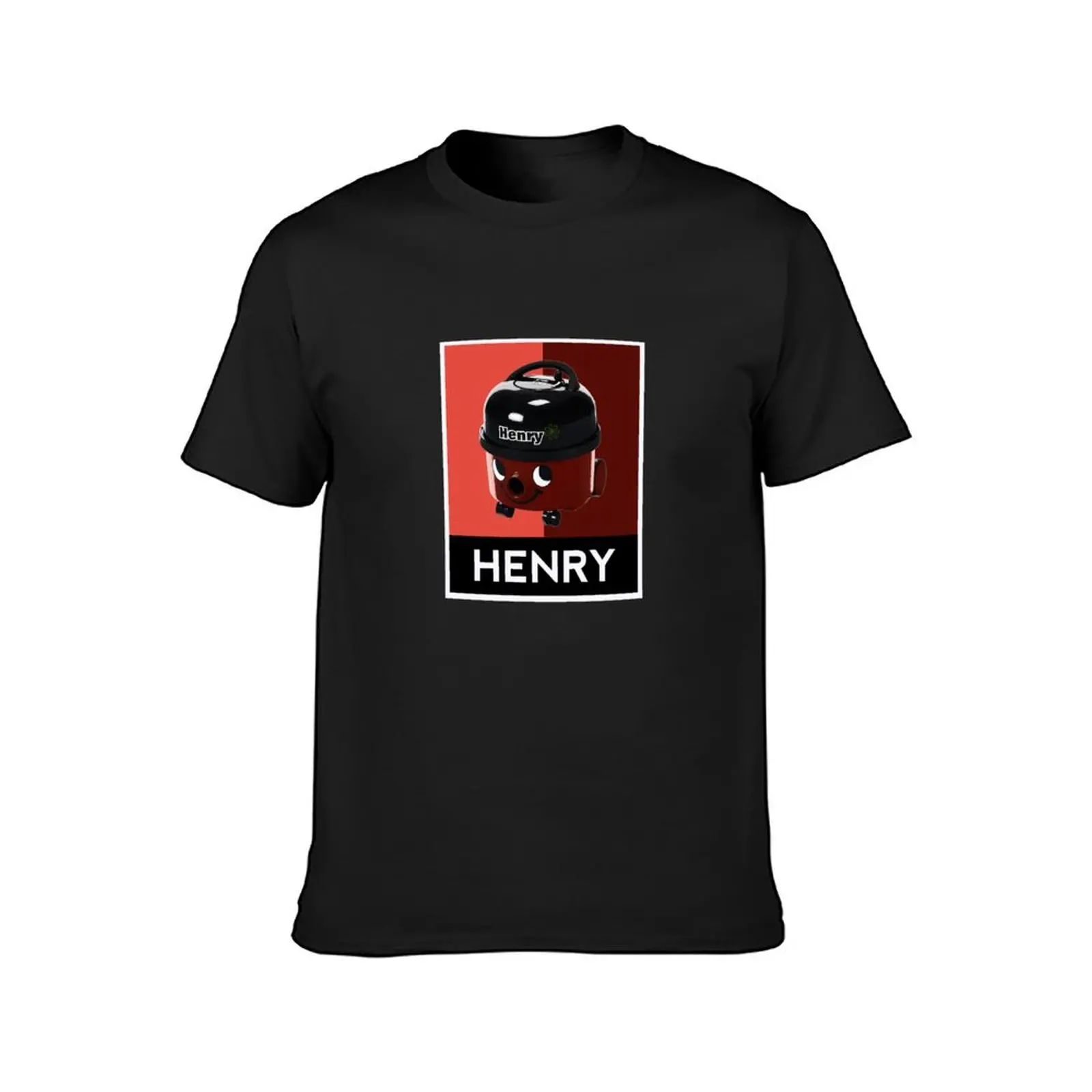 Henry Hoover Pop Art Design T-Shirt boys animal print anime kawaii clothes new edition men t shirt