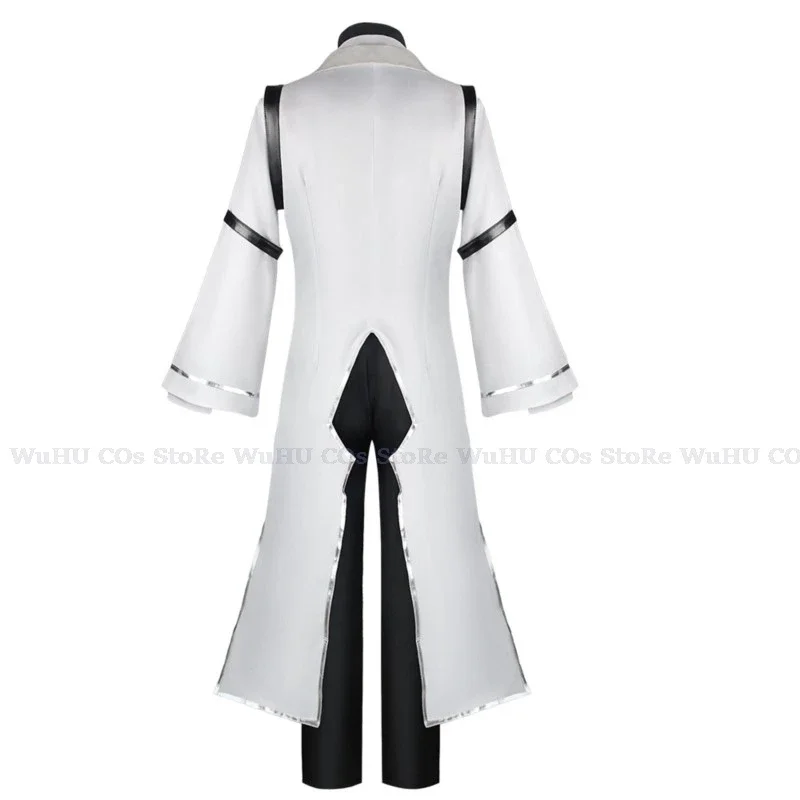 Sigma Cosplay Anime Bungou 4th Costume Sigma Wig Trench Uniform Stray Suit Men Women Halloween Christmas Party Outfit Dogs