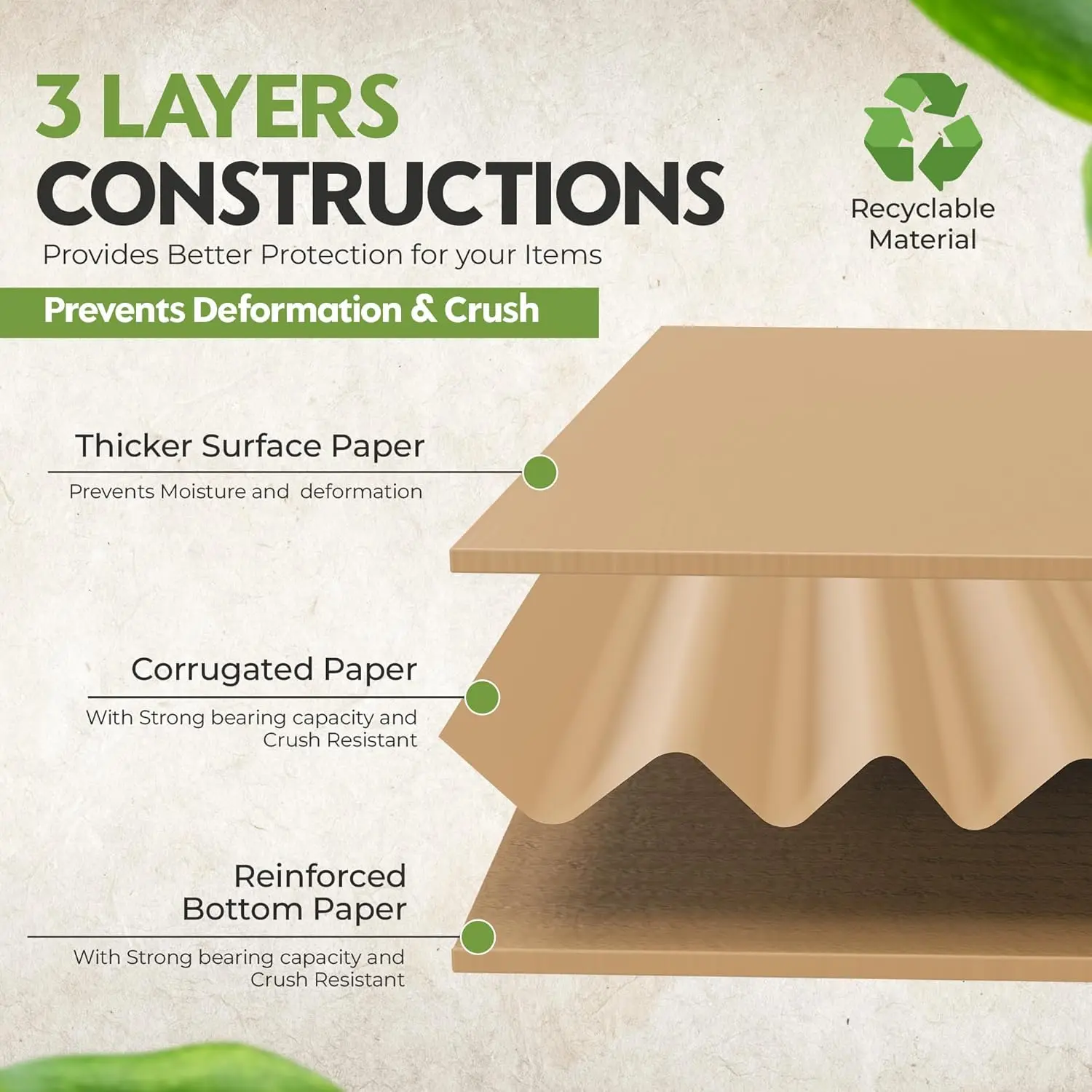 صناديق أحذية من الورق المقوى متوسطة التحمل للشحن - صناديق بريد مموجة مقاس 12 × 9 × 4.125 بوصة مع أغطية ذاتية الغلق #3