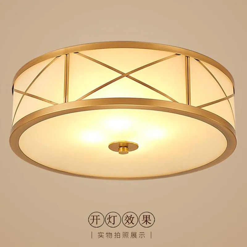 Vintage Design LED Ceiling Lights Round simple lampara de techo moderna Lighting Fixtures Living Room Bedroom Kitchen