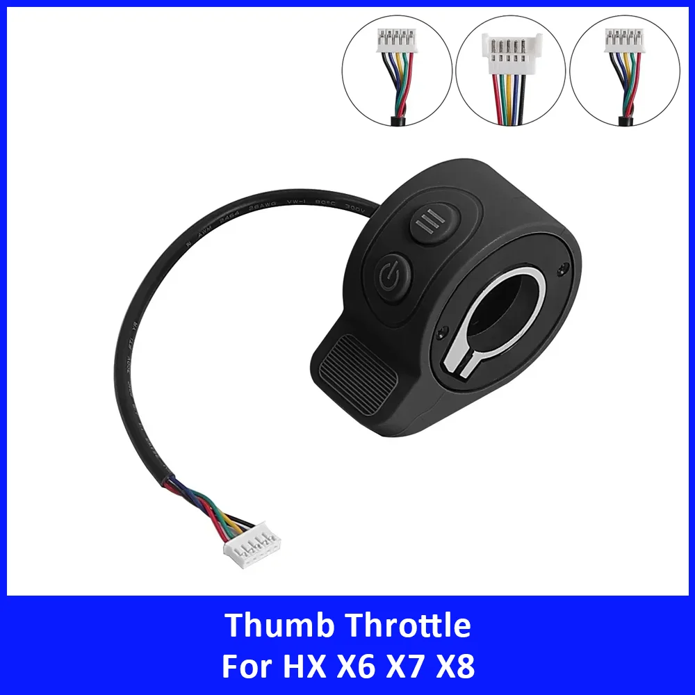 

KickScooter дроссельная заслонка для большого пальца для HX X6 X7 X8, аксессуары для электрического скутера, регулятор скорости, дроссельная заслонка, ускоритель пальца