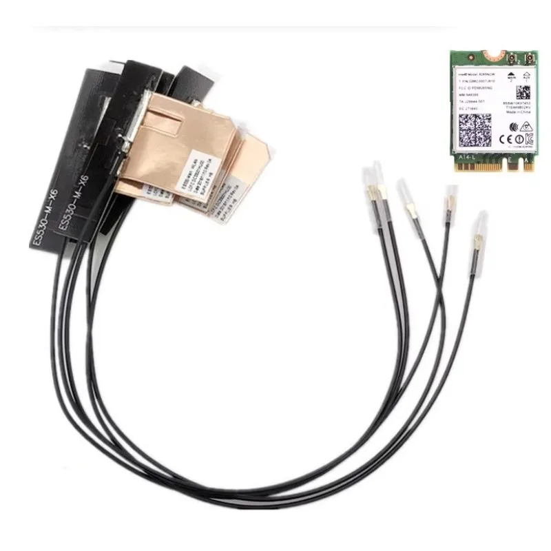 NGFF M.2 Wireless Network Card Module IPEX 4th Generation 2.4G/5G Internal Antenna NGFF Special Antenna