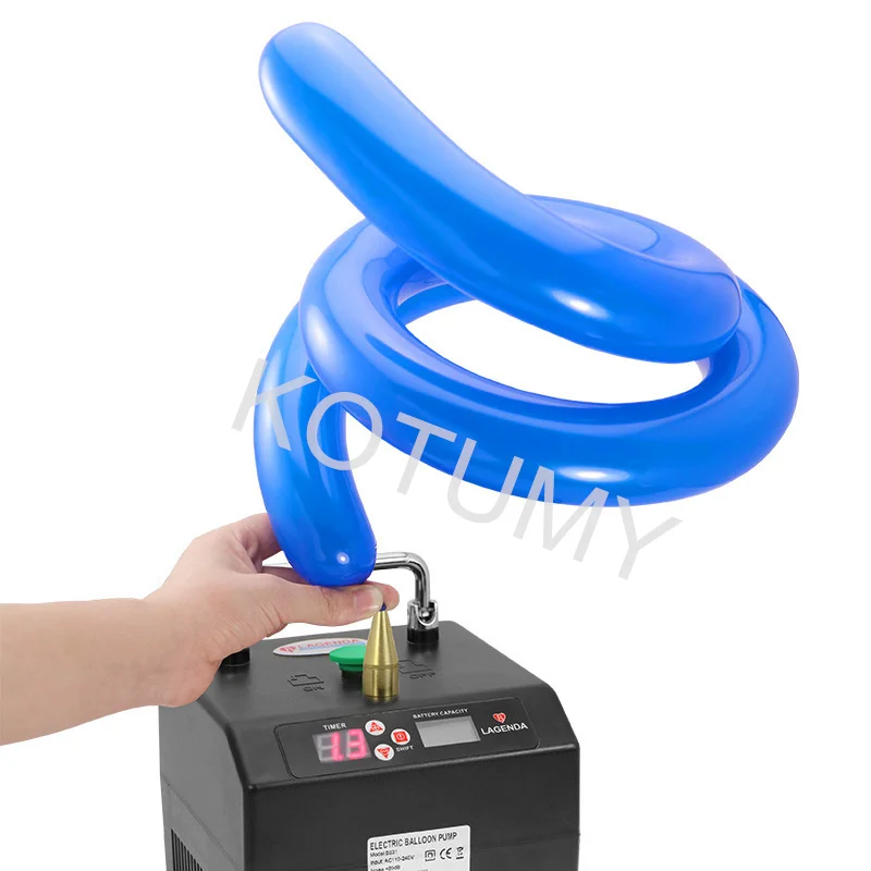 B231 Portable Timing Quantitative Long Strip Balloon Inflator Pump 3.0 Electric Inflatable Inflator Blower