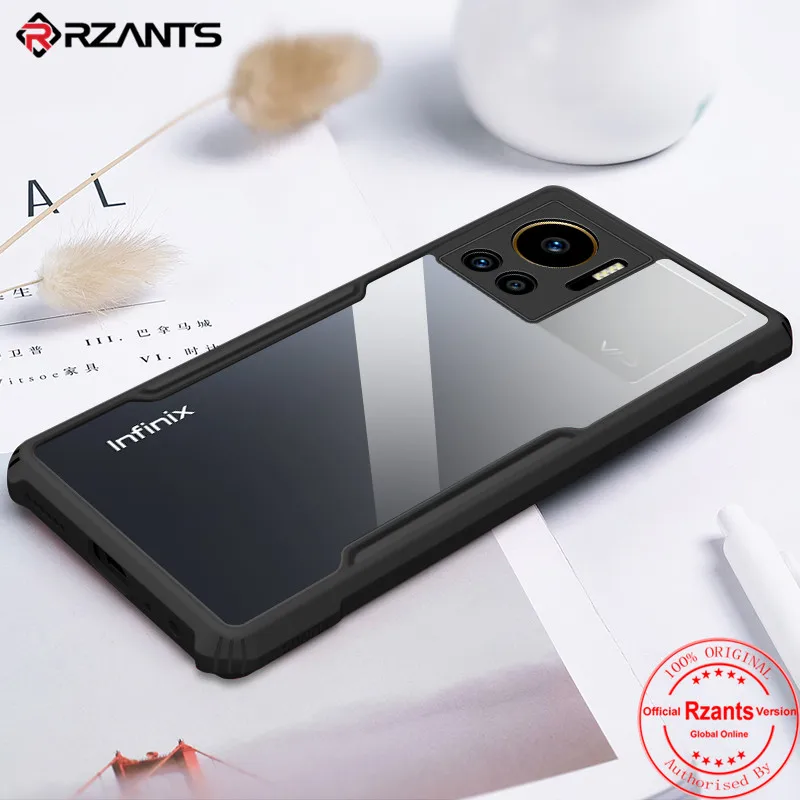 

Rzants For Infinix Note 12 VIP Case Hard Air Bag Protection Slim Clear Cover