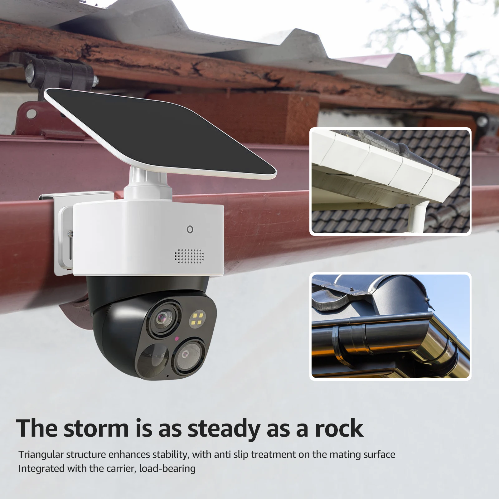 Braket Gutter untuk Pemasangan - Eufy Camera S340 ulasan dan harga