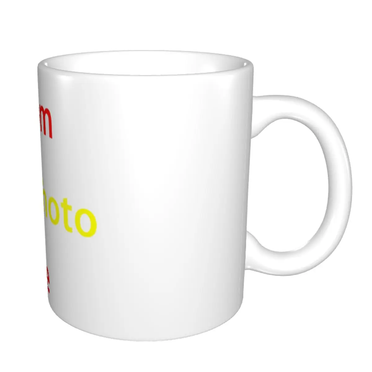 Customized Custom Your Photo Logo Message Coffee Mug DIY Ceramic Tea Milk Cups