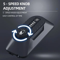 Portable Aquarium Ozone Generator 120mg Adjustable Fish Tank Water Air Ozonizer Algae Removal Tools Aquarium Cleaning Aquarium A