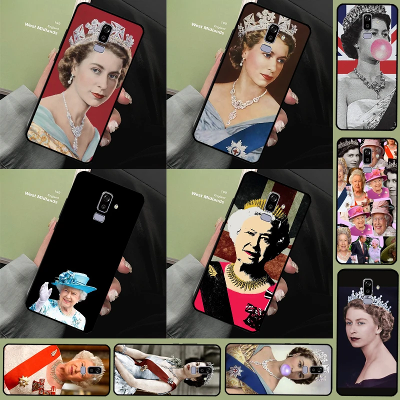 Queen Elizabeth II For Samsung Galaxy M06 M16 M12 M55 M15 M35 M14 M34 M54 M11 M21 M31 M13 M33 M53 M32 M52 Case