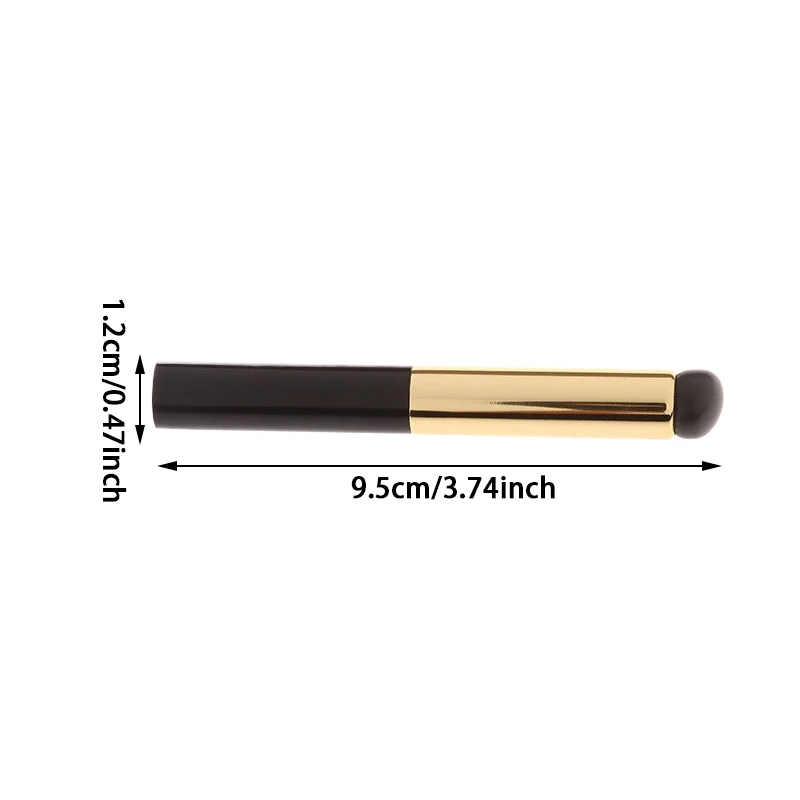 Pincel corrector de silicona para los dedos, 1 piezas, herramienta de maquillaje Q, bálsamo labial suave, brillo labial, aplicador de palo