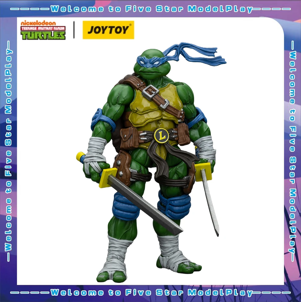 

【FS】 JOYTOY Scale 1/18 Action Figures TMNT-Leonardo Model Toy Gift
