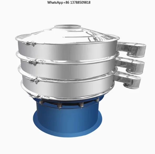 Mining Industrial Screener Vibrator Sand Sieving Machine Rotary Vibrating Screen Circular for Coal Powder Screening