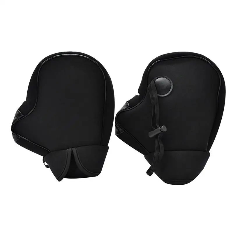 

Winter Thick Motorcycle Handlebar Muffs Protective Motorcycle Scooter Handlebar Gauntlets Waterproof Motorbike Hand Warmer Mitts