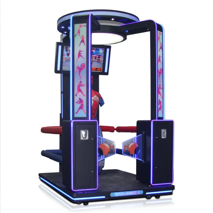 Luxury Models Deluxe Boxing Vending Machine Boxing Dummy Game Machine Boxing Machine for Adults