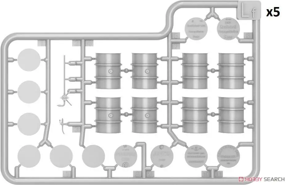 MiniArt 49002 1/48 German Fuel Drums 200L (Plastic model)